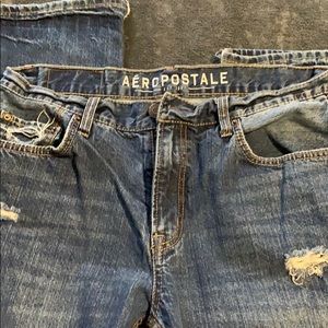 Mens AEROPOSTALE Boot Cut Jeans Size:(33x34)